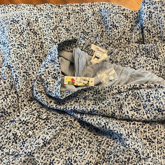 NWT!! Madewell - Button-Front Tiered Maxi Skirt in Florentine Floral - Size 3X - Picture 7 of 9